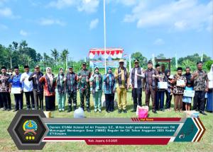 Bupati Jepara Pimpin Upacara Pembukaan TMMD Reguler ke-124 : Satukan Semangat untuk Jepara "MULUS"