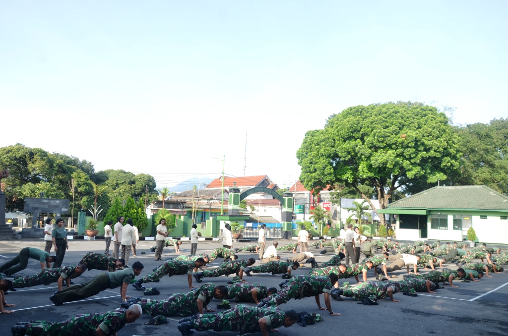 Korem 073/Makutarama Laksanakan Latihan Perorangan (Lator) Untuk Bina Kemampuan Diri dan Tunjang Pro