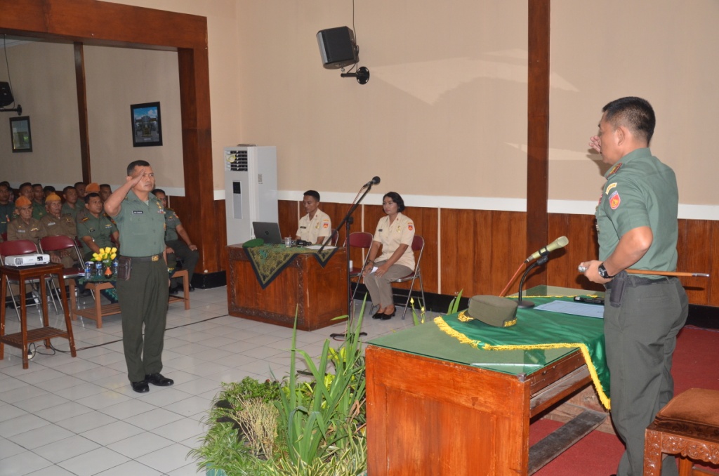 Pembinaan Netralitas TNI dalam Pemilu/Pilkada Ta 2018 Korem 073/Makutarama