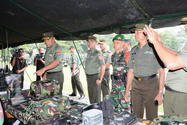 Kasdam IV/Diponegoro Cek Kesiapan Tugas Satgas Yonif 410/Alugoro