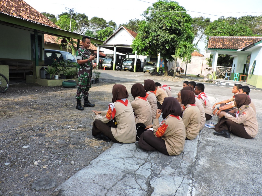 Saka Wira Kartika Latihan Navigasi Darat Kodim 0717/Purwodadi