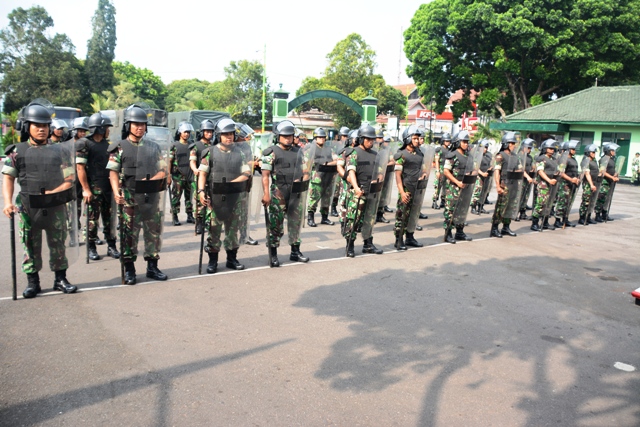 Korem 073/Mkt Antisipasi Demo Damai Nopember