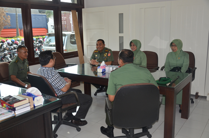 Kunjungan Danrem Ke PT Karya Cipta Unggul Nusantara