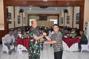 Korem 073/Mkt Gelar Coffe Morning Dengan Awak Media
