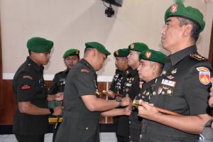 Danrem 073/Mkt Sambut dan Lepas Pejabat Jajaran di Makorem