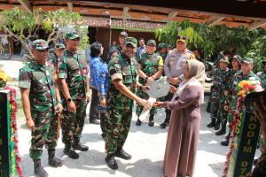 Tim Wasev Sterad Tinjau Pelaksanaan TMMD Reguler ke - 122 Blora