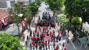 Penindakan Huru Hara di Kantor DPRD Kota Salatiga