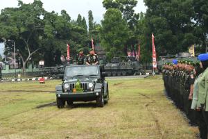 Menuju Indonesia Emas Pada Peringatan Hari Juang TNI AD di Ambarawa