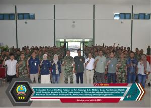 Korem 073/Mkt Gelar Pembekalan UMKM untuk Anggota Menjelang Purna Tugas