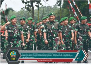Danrem 073/Makutarama Berikan Pembekalan kepada 450 Prajurit Yonif 410/Alugoro yang Akan Bertugas di Papua Barat