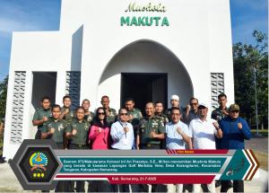 Danrem 073/Makutarama Resmikan Mushola Makuta di lapangan tembak Makutarama