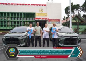Kasad Berikan Dukungan Mobil Operasional ke Korem 073/Makutarama