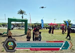 Serunya Anak SD “Menerbangkan Mimpi”  Bersama Prajurit TNI di Langit Salatiga