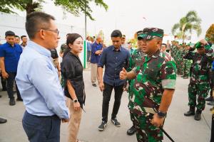 Danrem 073/Makutarama Kunjungi Kawasan Industri Kendal, TNI Perkuat Rasa Aman bagi Investor