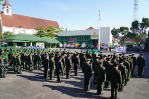 Danrem 073/Makutarama Pimpin Upacara HUT TNI ke-80, "TNI Prima, TNI Rakyat, Indonesia Maju"