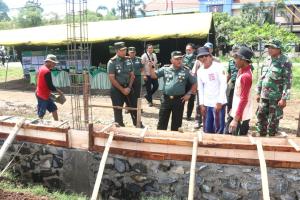 Komandan Korem 073/Makutarama Tinjau Pembangunan KDKMP di Desa Muktiharjo