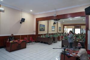 Danrem 073/Makutarama dan Ketua Persit Hadiri Sosialisasi UMKM, Dorong Kemandirian dan Kreativitas Anggota