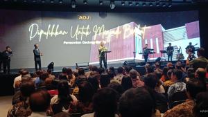 Danrem 073/Makutarama Hadiri Peresmian Gereja Bethel Kristus Alfa Omega Jepara