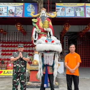 Danrem 073/Makutarama Silaturahmi ke Rumah Merah Heritage Lasem, Sampaikan Ucapan Gong Xi Fa Cai 2026