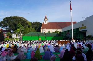 Korem 073/Makutarama Gelar Sholat Idulfitri 1447 H, Pererat Kebersamaan Prajurit dan Masyarakat
