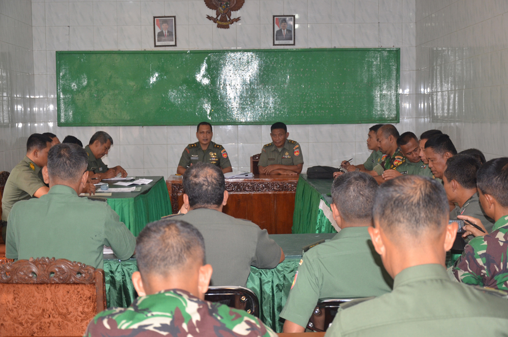 Korem Gelar Rapat UKP