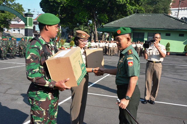 Wujud Perhatian Pimpinan Kepada Prajuritnya