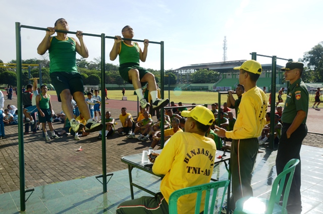 Prajurit Makorem Laksanakan Garjas UKP
