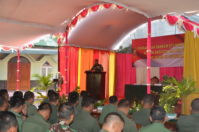 Danrem Kunker Ke Kodim 0716/Demak