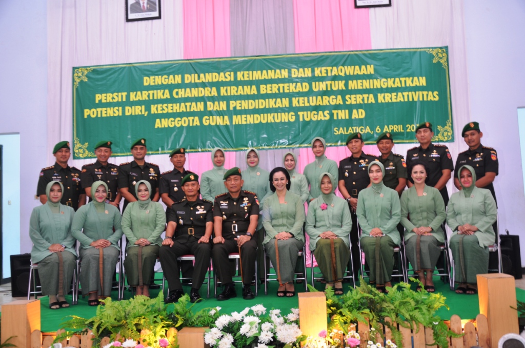 Persit Kartika Chandra Kirana Koorcab Rem 073 Laksanakan Syukuran HUT Persit Ke 72 Tahun 2018