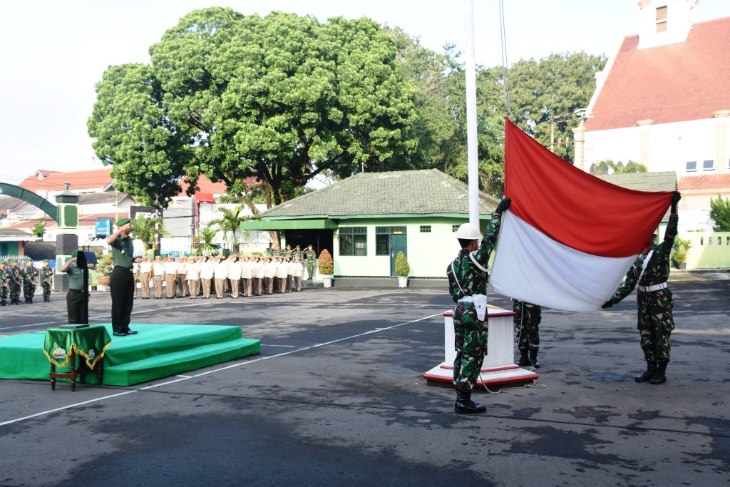 Upacara Memupuk Jiwa Kejuangan, Patriotisme, Nasionalisme dan Solidaritas Prajurit
