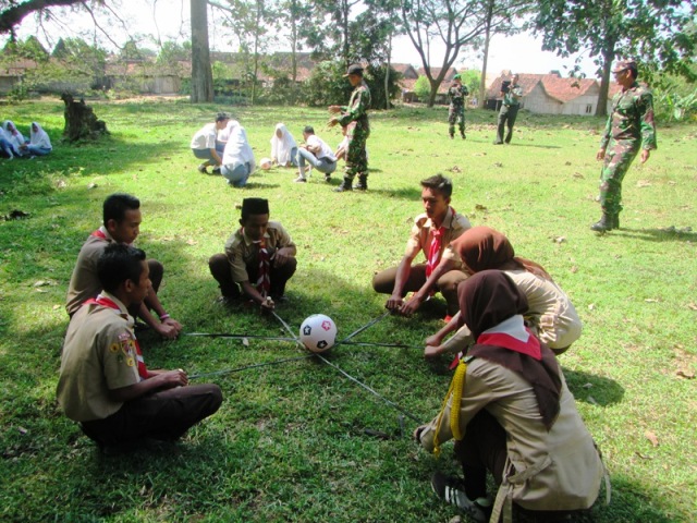 Bola Tali, Salah Satu Materi Outbond