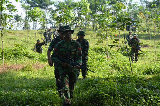 Prajurit Koter Tidak Mau Kalah Dengan Satpur