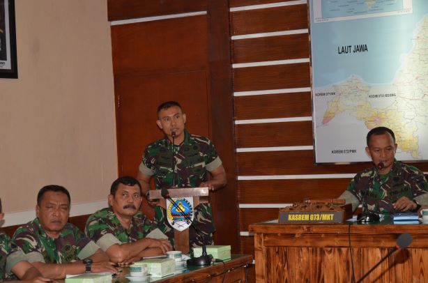 Korem adakan Rapat Penempatan Jabatan