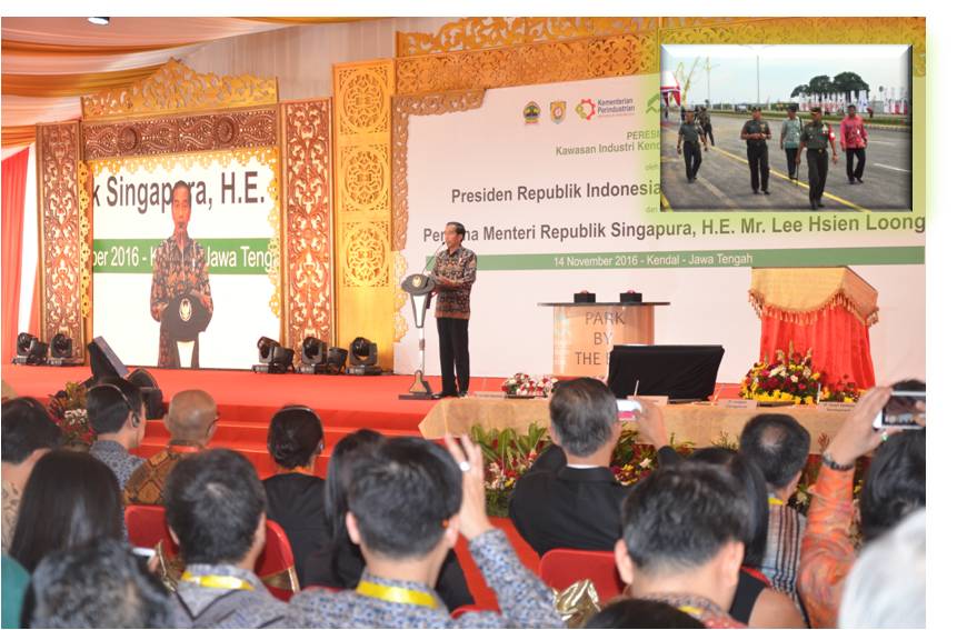 Presiden Jokowi Resmikan KIK Kendal