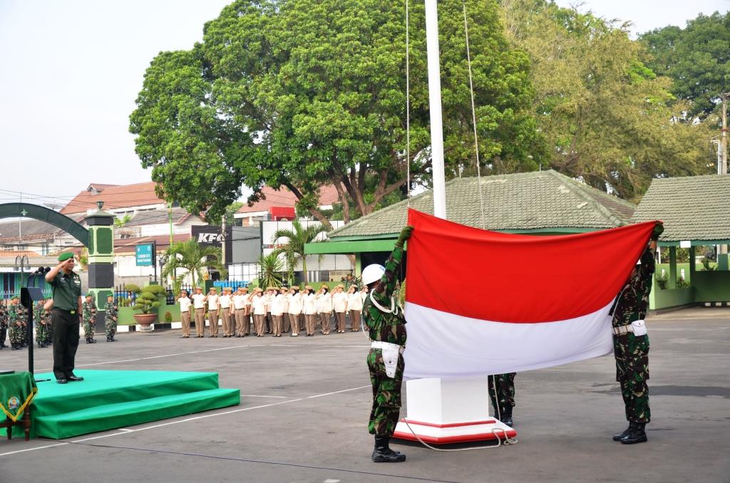 Di Korem 073/Makutarama, Upacara Bendera Tidak Dianggap Rutinitas Belaka