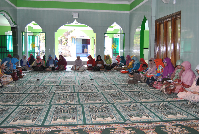 Pengajian ibu ibu persit tingkat II Bakoord  Salatiga