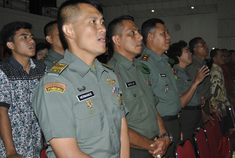 Kodam Gelar Natal Bersama