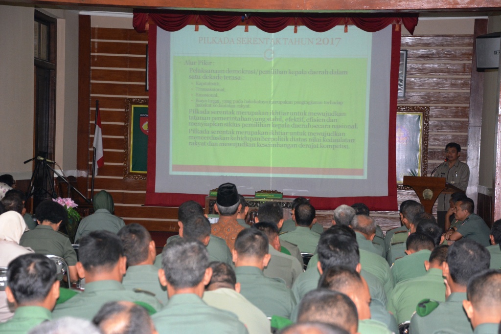 Sosialisasi Tentang Netralitas TNI