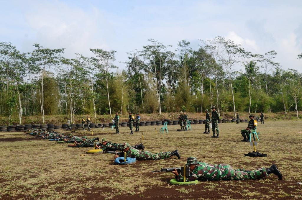 Korem 073/Makutarama Bersama Satdisjan Melaksanakan Latbakjatri TW IV