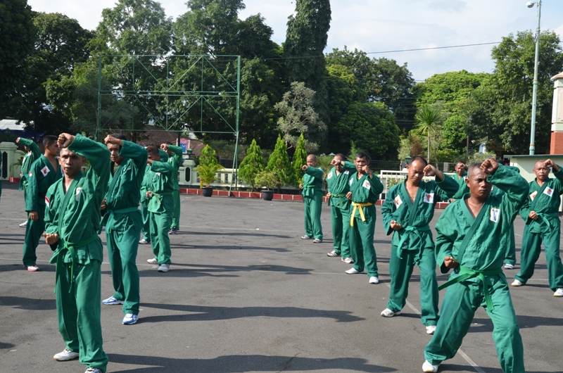 Korem Adakan Latihan Yongmoodo