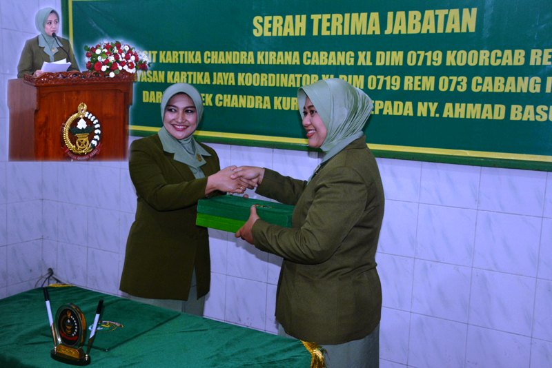 Serah Terima Ketua Persit Cab XL Dim 0719