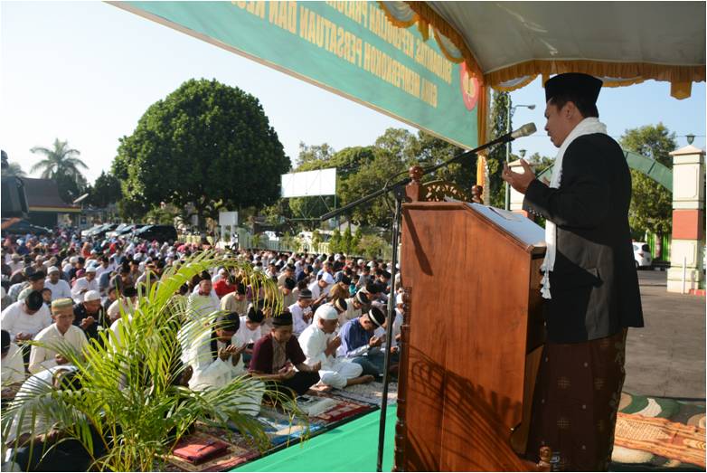     Korem 073/Mkt Gelar Sholat Idul Adha   