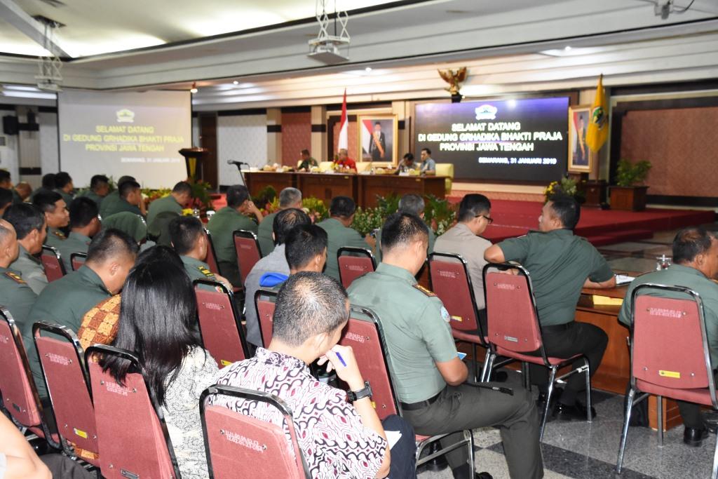 Danrem Pimpin Rakorpam Kunjungan Kerja Presiden