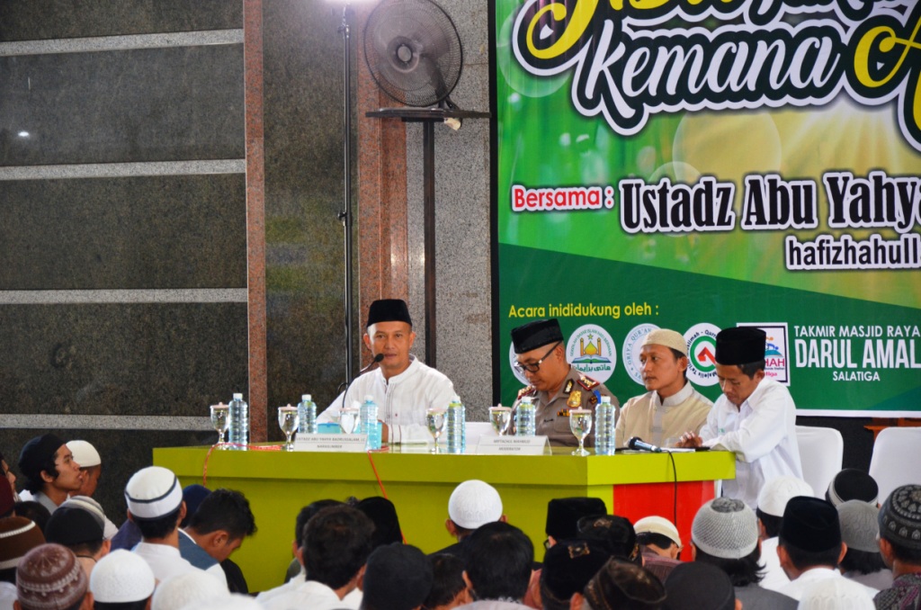 Kasrem 073/Makutarama Hadir Dalam Kajian Islam Ilmiah Di Masjid Darul Amal Kota Salatiga