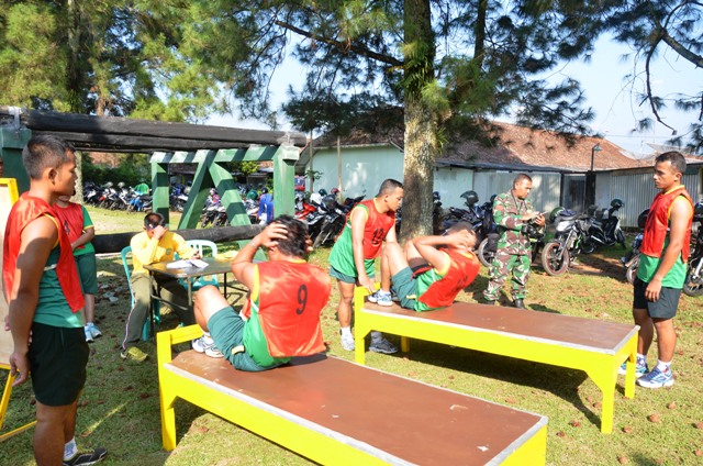 Prajurit Korem Salatiga Laksanakan Semapta Periodik