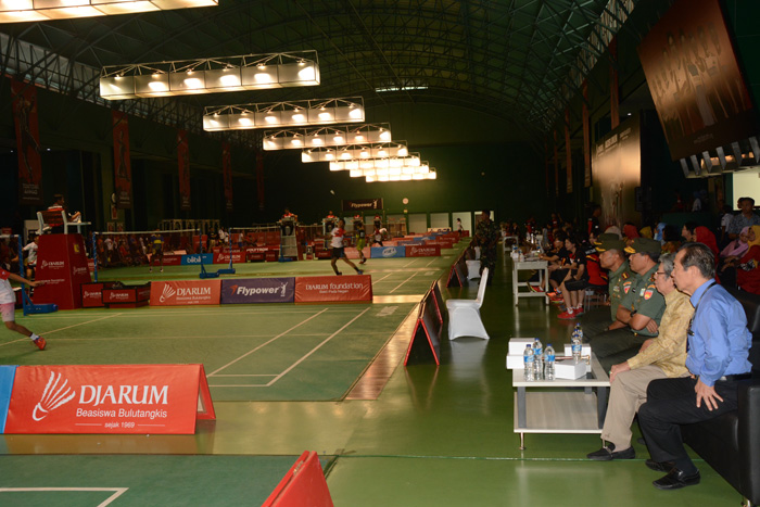 Pangdam Ke GOR Kudus