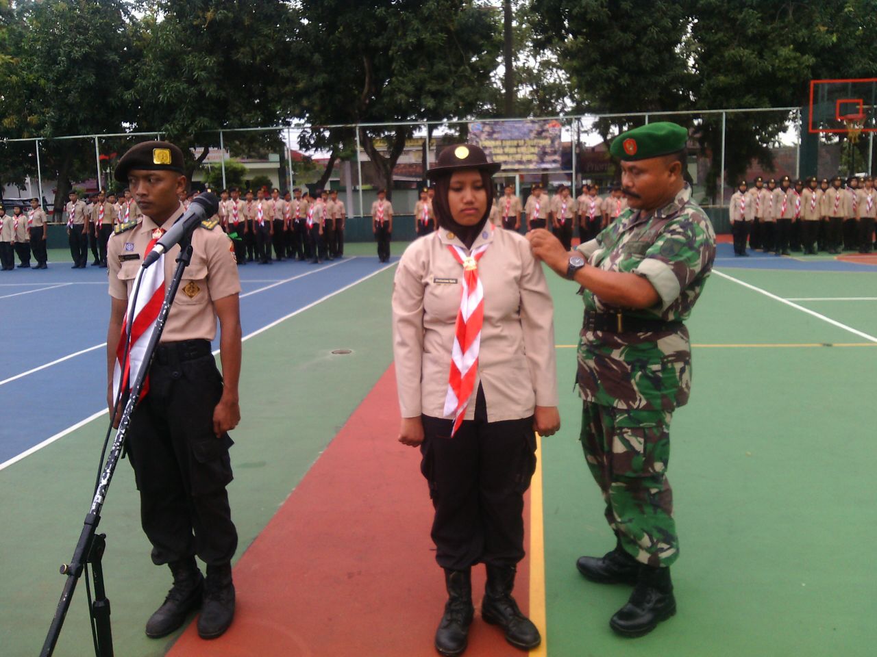 Diklatsar Pramuka Saka Wira Kartika Kodim 0722/Kudus