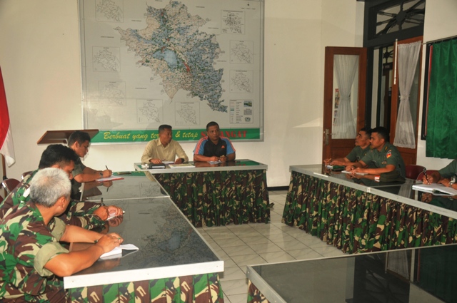 Korem Salatiga Akann Tertibkan Rumdis Pasar Sapi