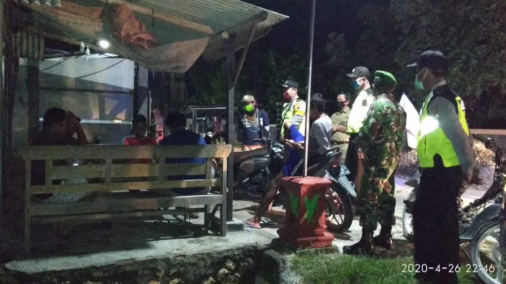 Demi memutus mata rantai penyebaran Covid-19, TNI laksanakan Patroli Gabungan dimalam hari