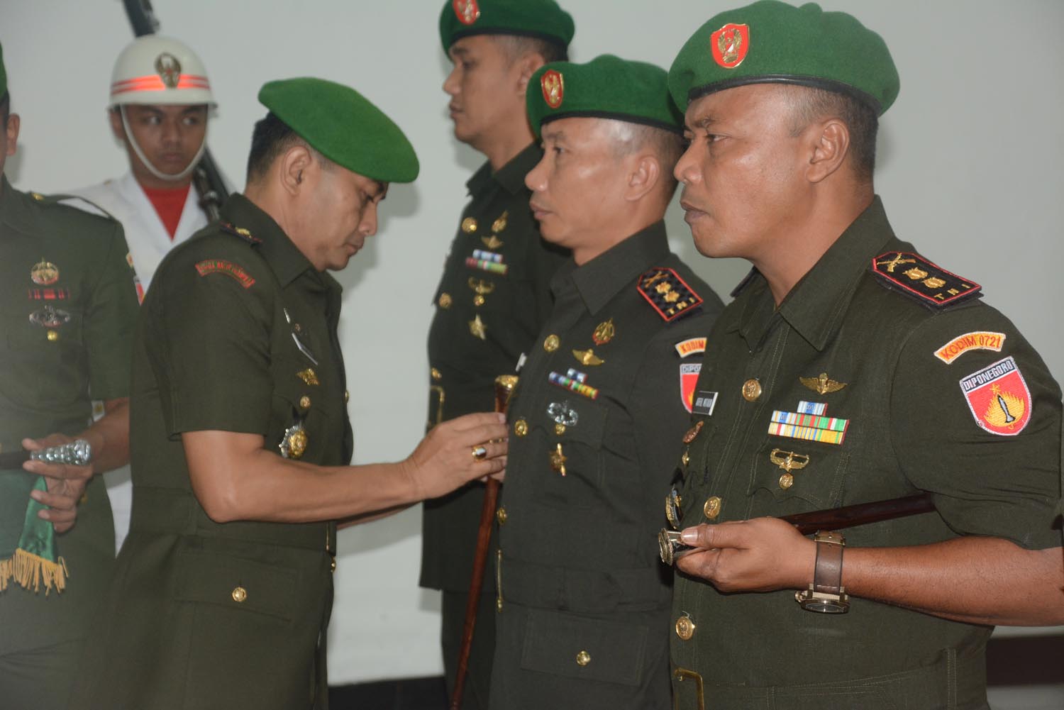 Danrem Pimpin Sertijab Dandim 0718/Pati dan Dandim 0721/Blora 